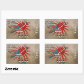 Pearl Habor 7 december 1941 Rechthoekige Sticker (Vel)