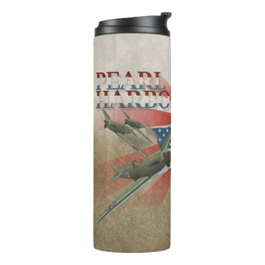 Pearl Habor 7 december 1941 Thermosbeker (Gedraaid links)