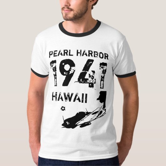 PEARL HARBOR 1941 HAWAII T-SHIRT (Voorkant)