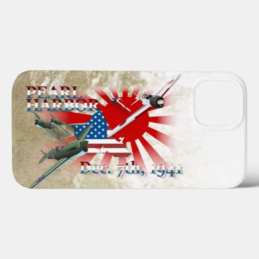 Pearl Harbor 7 december 1941 Case-Mate iPhone Case (Achterkant (horizontaal))