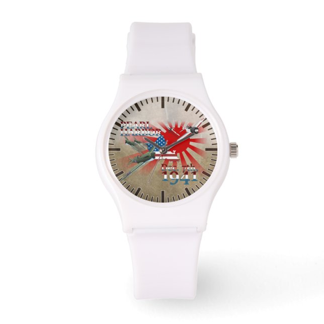 Pearl Harbor 7 december 1941 Horloge (Voorkant)