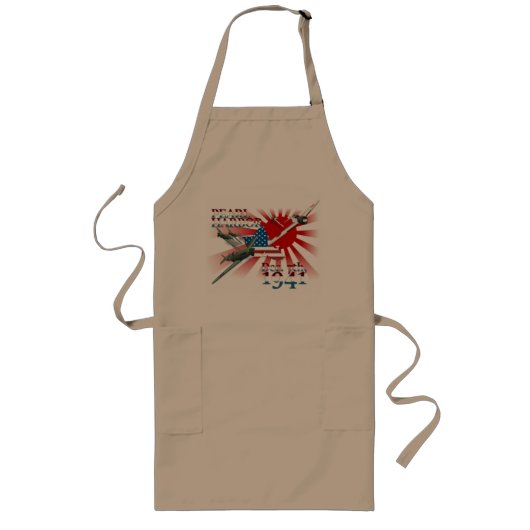 Pearl Harbor 7 december 1941 Lange apron Lang Schort (Voorkant)