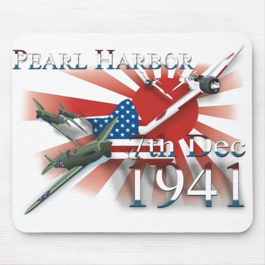 Pearl Harbor 7 december 1941 Muismat (Voorkant)