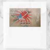 Pearl Harbor 7 december 1941 Rechthoekige Sticker (Tas)