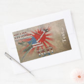 Pearl Harbor 7 december 1941 Rechthoekige Sticker (Envelop)