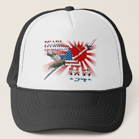 Pearl Harbor 7 december 1941 Trucker Pet (Voorkant)