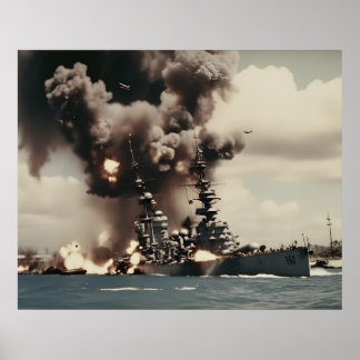 Pearl Harbor Aanval Poster