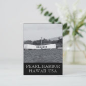 Pearl Harbor-herdenking Hawaï Briefkaart (Staand voorkant)