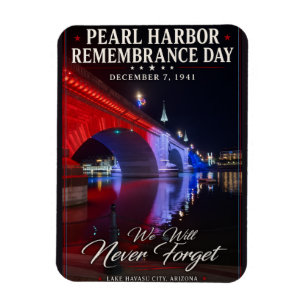 Pearl Harbor Herdenkingsdag Magneet