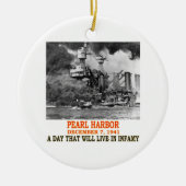PEARL HARBOR KERAMISCH ORNAMENT (Voorkant)