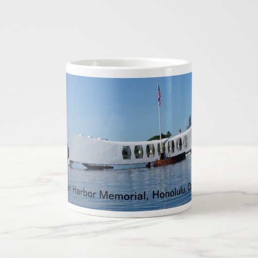 Pearl Harbor Memorial Grote Koffiekop (Voorkant)