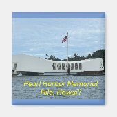 Pearl Harbor Memorial Magnet (Voorkant)