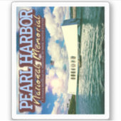 PEARL HARBOR NATIONAAL MEMORIAL - HONOLULU HAWAII STICKER (Voorkant)