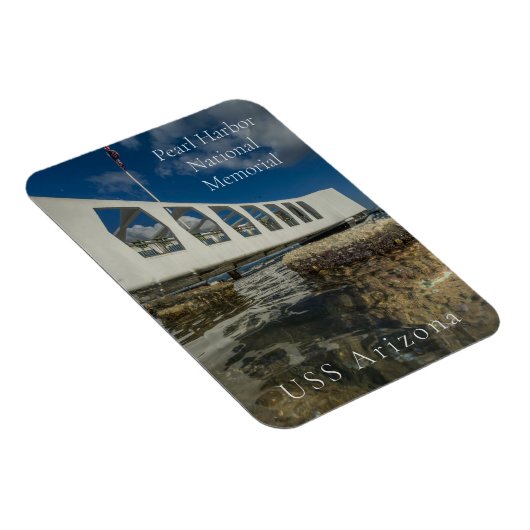 Pearl Harbor National Memorial, USS Arizona Magneet (Rechterzijde)