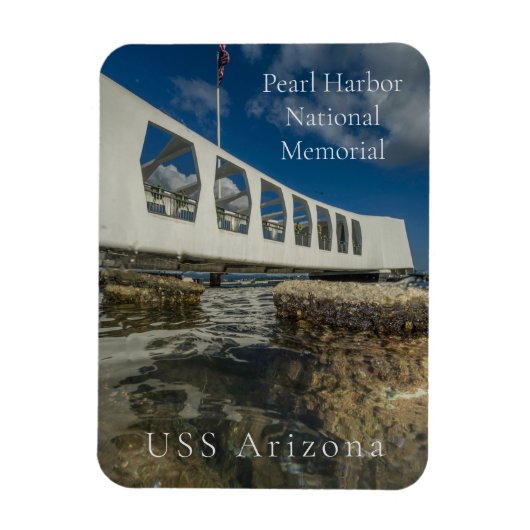 Pearl Harbor National Memorial, USS Arizona Magneet (Verticaal)