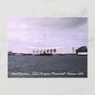 Pearl Harbor USS Arizona Memorial Hawaii Briefkaart