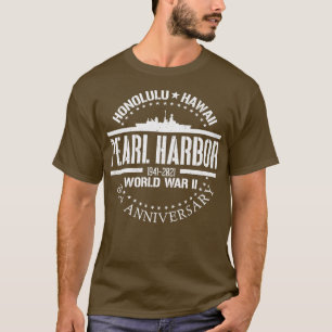 Pearl Harbour 80th Jubileum 1941 World War 2 Vet T-shirt