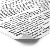 Pearl Harbour Attack Newspaper Poster (Hoek)