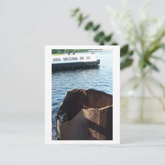 Pearl Harbour Briefkaart (Staand voorkant)