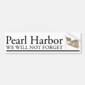 Pearl Harbour Bumpersticker (Voorkant)