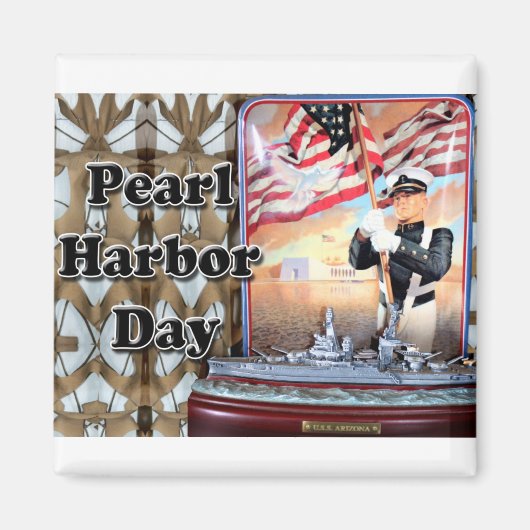 Pearl Harbour Day Magneet (Voorkant)