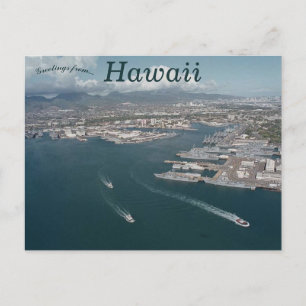 Pearl Harbour Hawaii Briefkaart