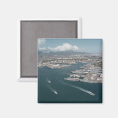 Pearl Harbour Hawaii Magneet (Voorkant / Achterkant)