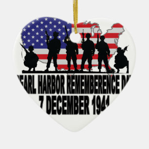 Pearl Harbour Herdenking Day L.png Keramisch Ornament