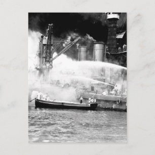 Pearl Harbour, ingenomen door het afbeelding verra Briefkaart