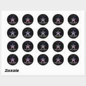 Pearl Harbour Memorial Day  Ronde Sticker (Vel)