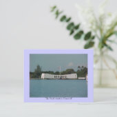 "PEARL HARBOUR" MEMORIAL, "The Pearl Harbor Mem... Briefkaart (Staand voorkant)