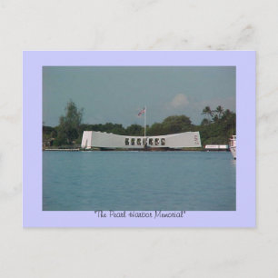 "PEARL HARBOUR" MEMORIAL, "The Pearl Harbor Mem... Briefkaart
