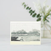 Pearl Harbour, Oahu, Hawaii 1890 Briefkaart (Staand voorkant)