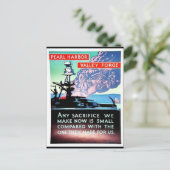 Pearl Harbour V All Ey for Ge Briefkaart (Staand voorkant)