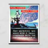 Pearl Harbour V All Ey for Ge Briefkaart (Voorkant)