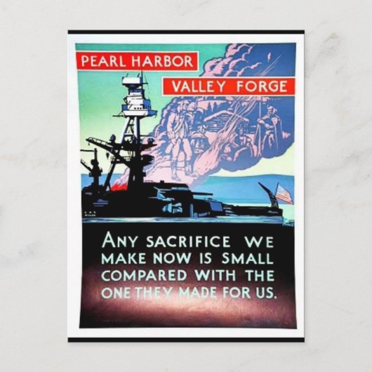 Pearl Harbour V All Ey for Ge Briefkaart (Voorkant)