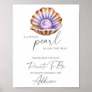 Pearl - Help de drukke ouders-to-be geadresseerde Poster