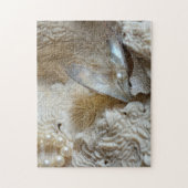 Pearl in oester en natuurlijk Zee - koraal fotogra Legpuzzel (Verticaal)