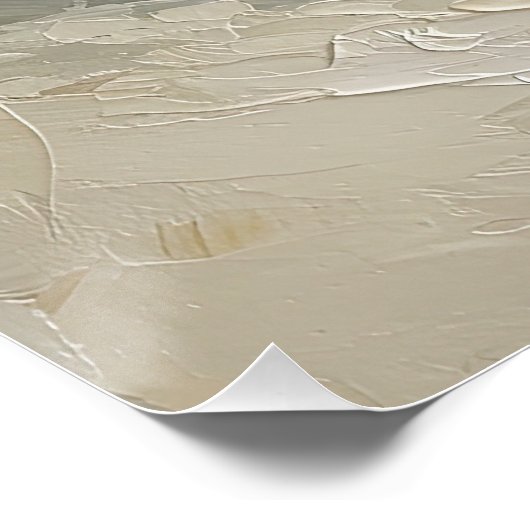 Pearl in Oyster by the Sea – Coastal Serenity Pain Perfect Poster (Hoek)