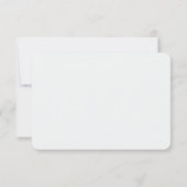 Pearl in Seashell RSVP Weddenschap Kaartje (Achterkant)