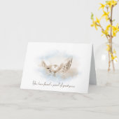 Pearl in Seashell Wedding Kaart (Gele Bloem)