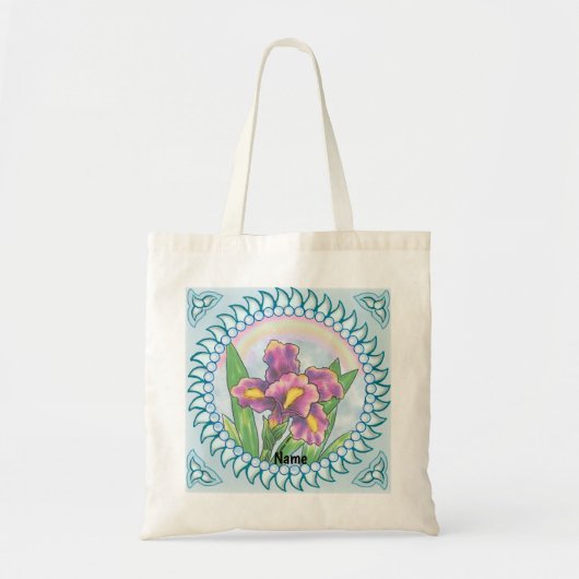 Pearl Iris Tote Bag (Voorkant)