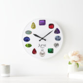 Pearl, juni geboortesteen grote klok (Huis)