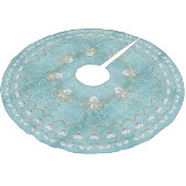 Pearl Kerstengel uit de cirkel van Joy Aqua Kerstboom Rok (Gekanteld)