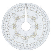 Pearl kerstengel uit Joy Circle Custom Kerstboom Rok (Voorkant)