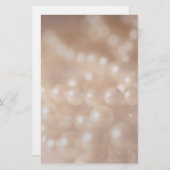Pearl Ketting Stationery Briefpapier (Voorkant / Achterkant)