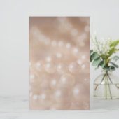 Pearl Ketting Stationery Briefpapier (Staand voorkant)