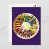 Pearl Leaves Jubileum Artist Briefkaart (Voorkant / Achterkant)