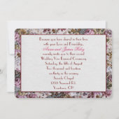 Pearl Lijst en Tapestry Vow Renewal Kaart (Achterkant)