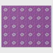 Pearl like Cancer Zodiac Symbol on Digital Camo Cadeaupapier (Vlak)